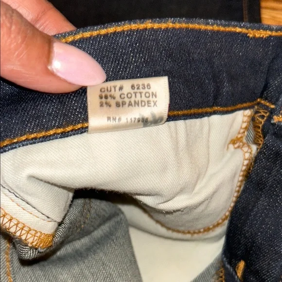 J Brand Dark Indigo Women's Skinny Jeans - Picture 4 of 8